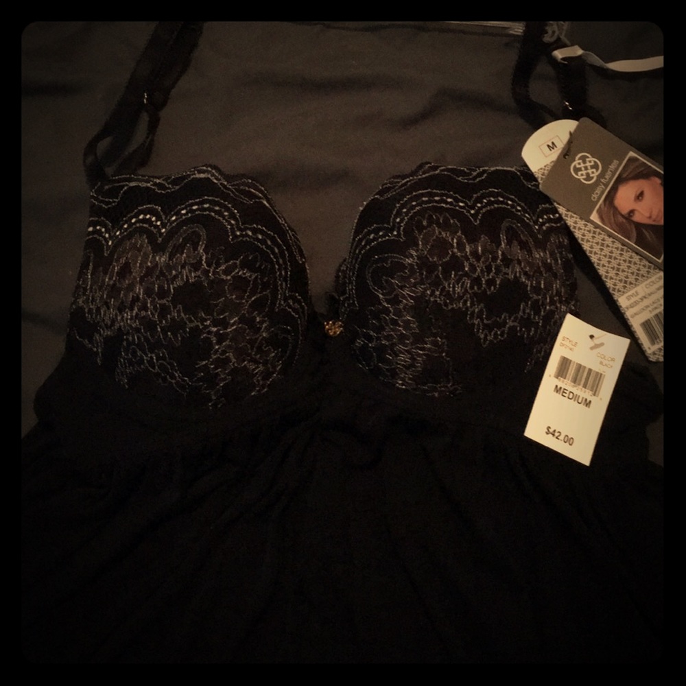 Daisy Fuentes Galloon Lace Hipster lingerie